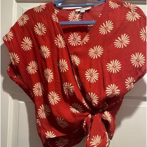 Madewell wrap top